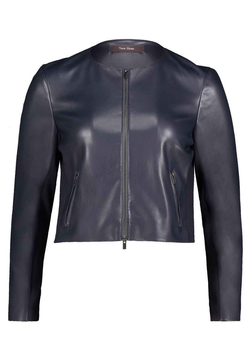 Blazer - Lederimitat