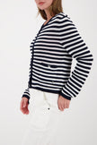 Strickjacke - Streifen