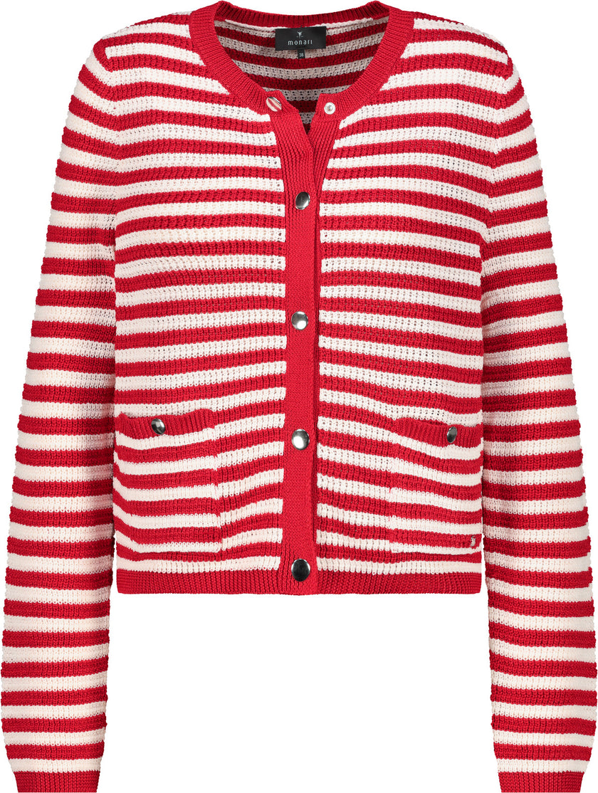 Strickjacke - Streifen