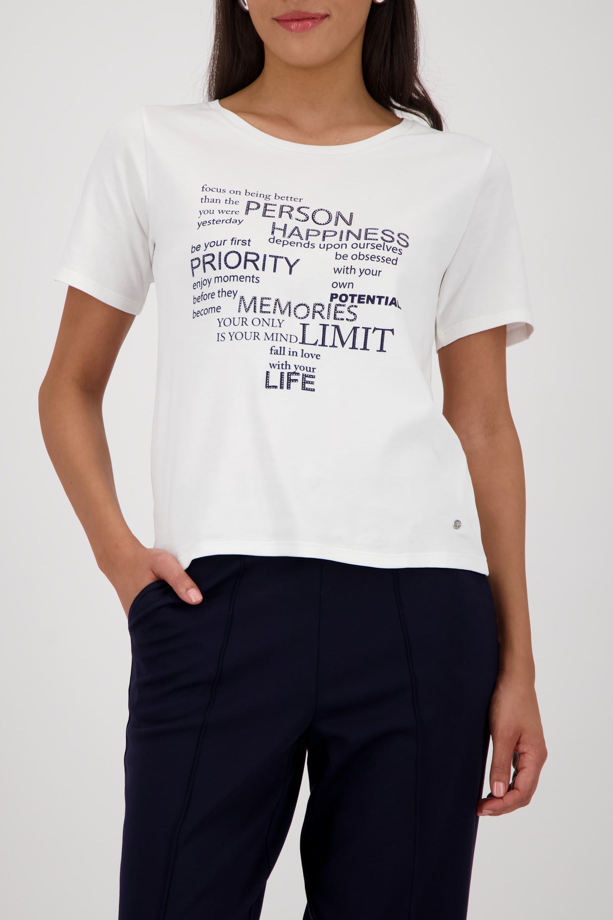 T-Shirt - Strassschrift