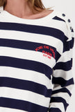 Sweatshirt - Streifen