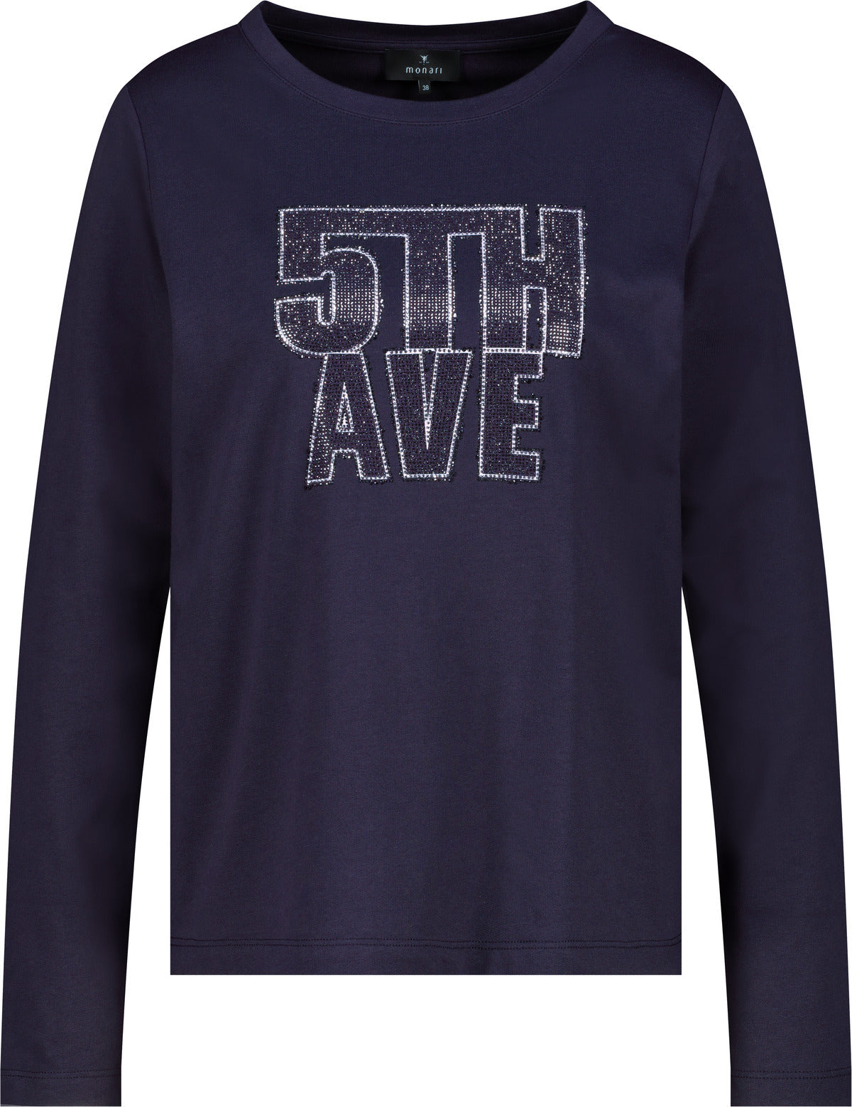 Langarmshirt - Strasssteine