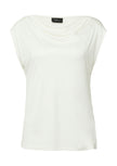 T-Shirt - Wasserfallausschnitt