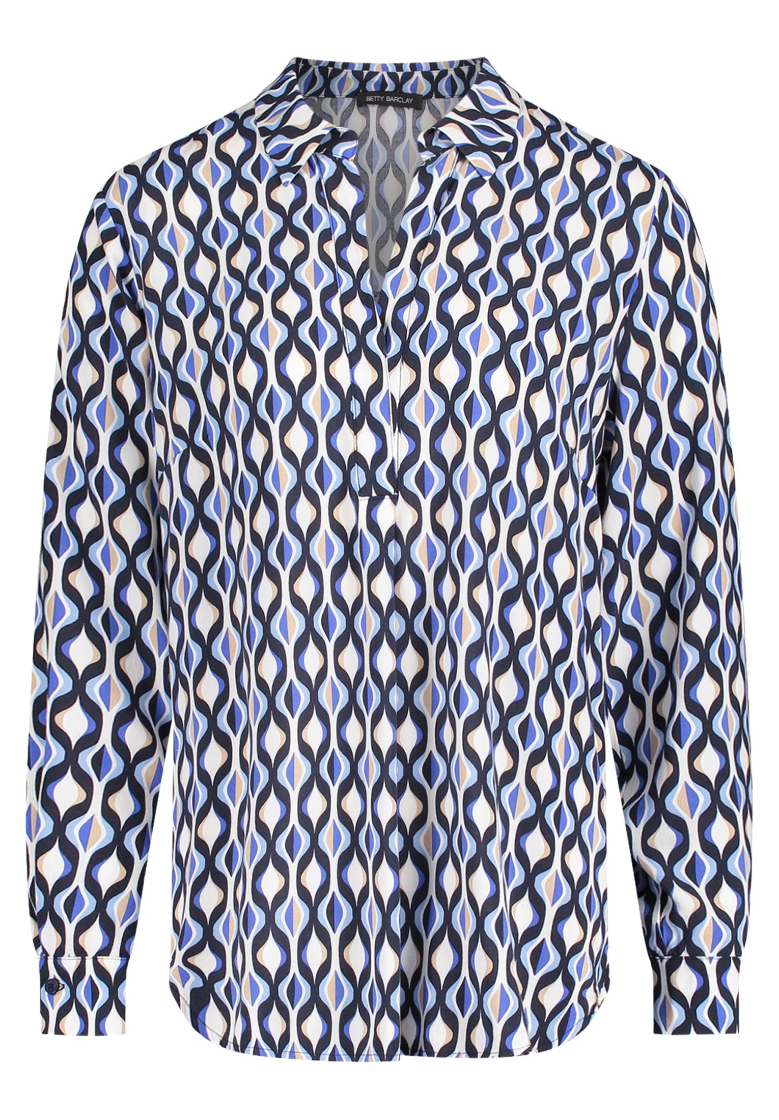 Schlupfbluse - V-Ausschnitt