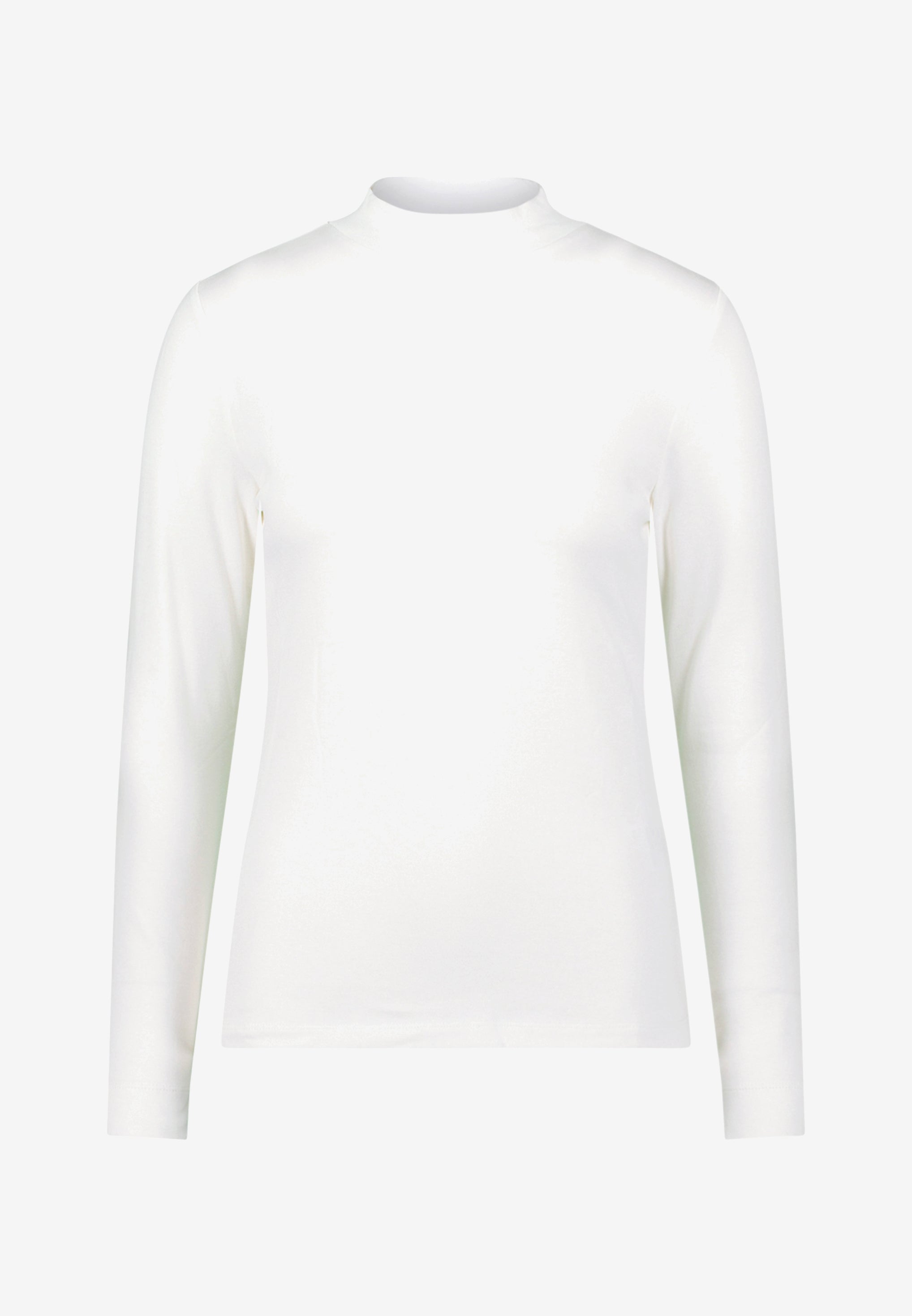 Basicshirt - Stehkragen