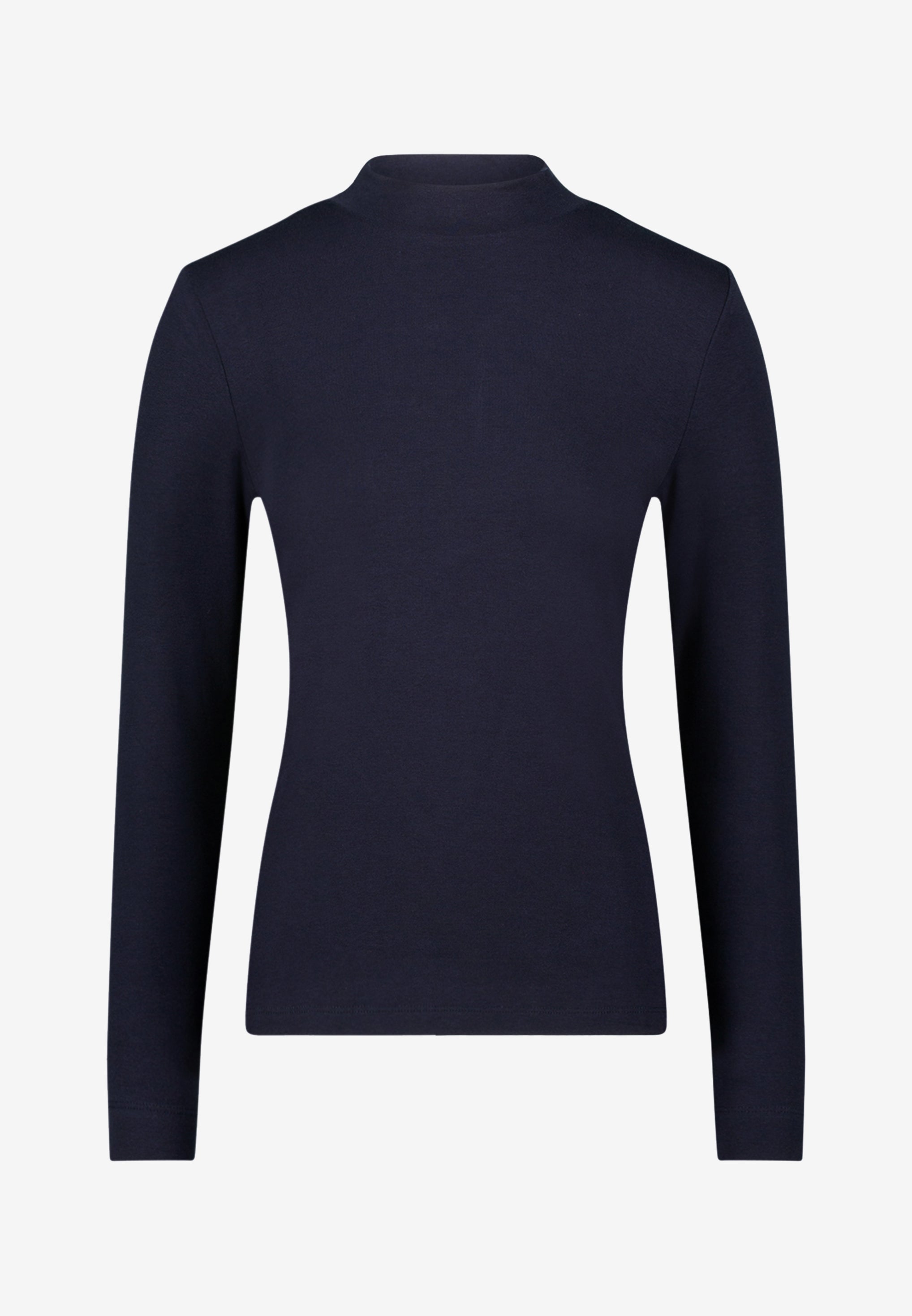 Basicshirt - Stehkragen