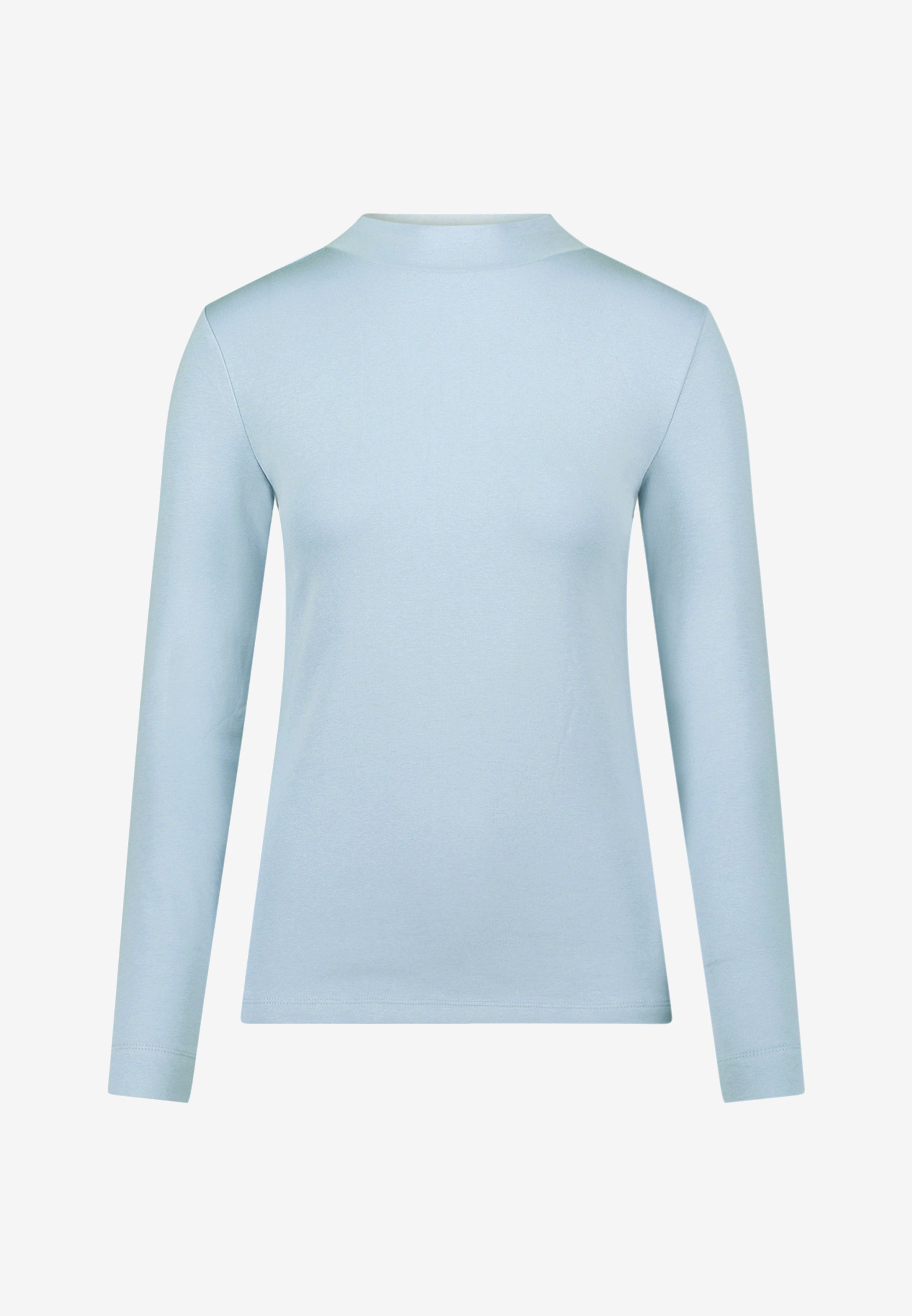 Basicshirt - Stehkragen