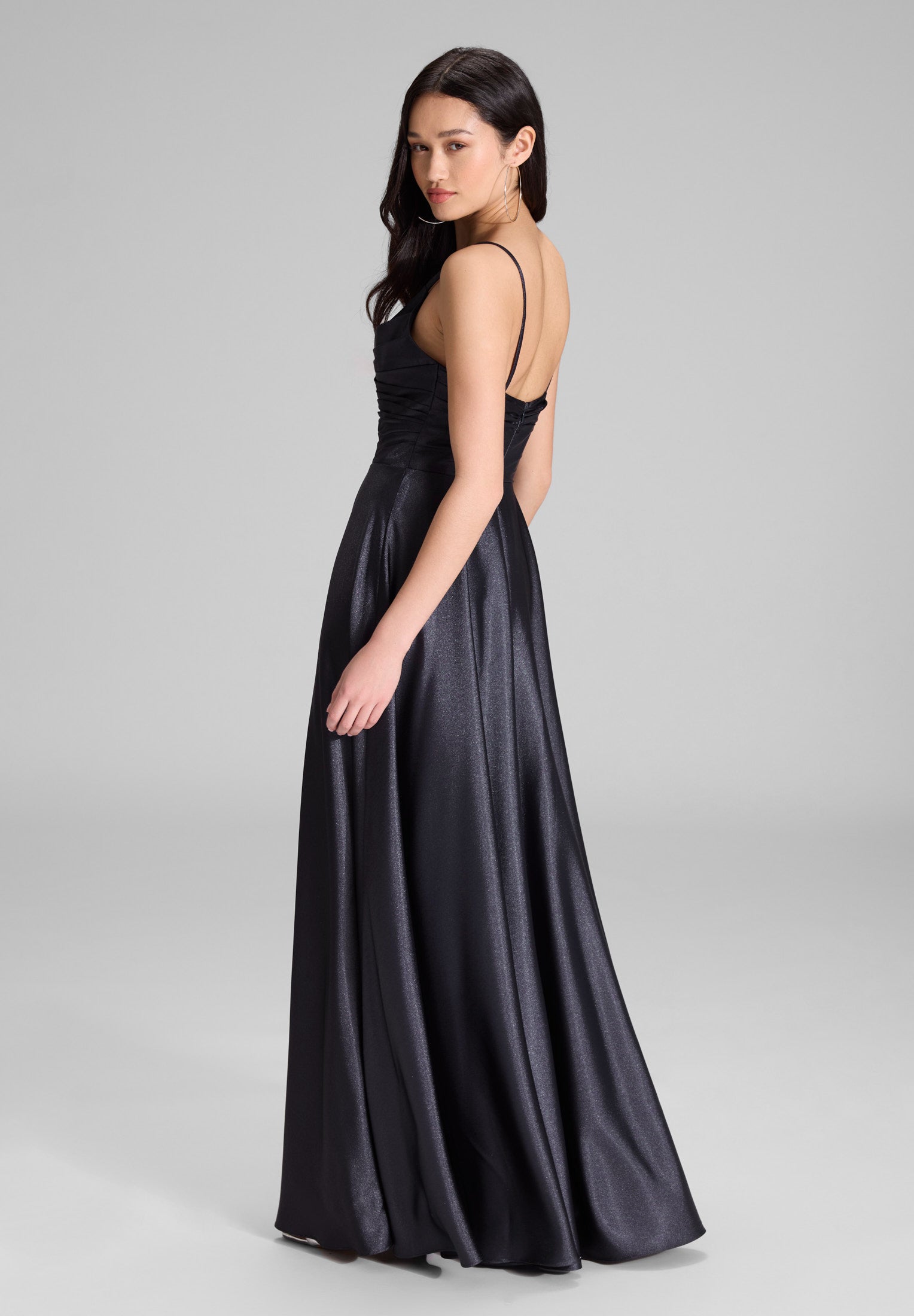 Abendkleid - mit drapiertem Top
