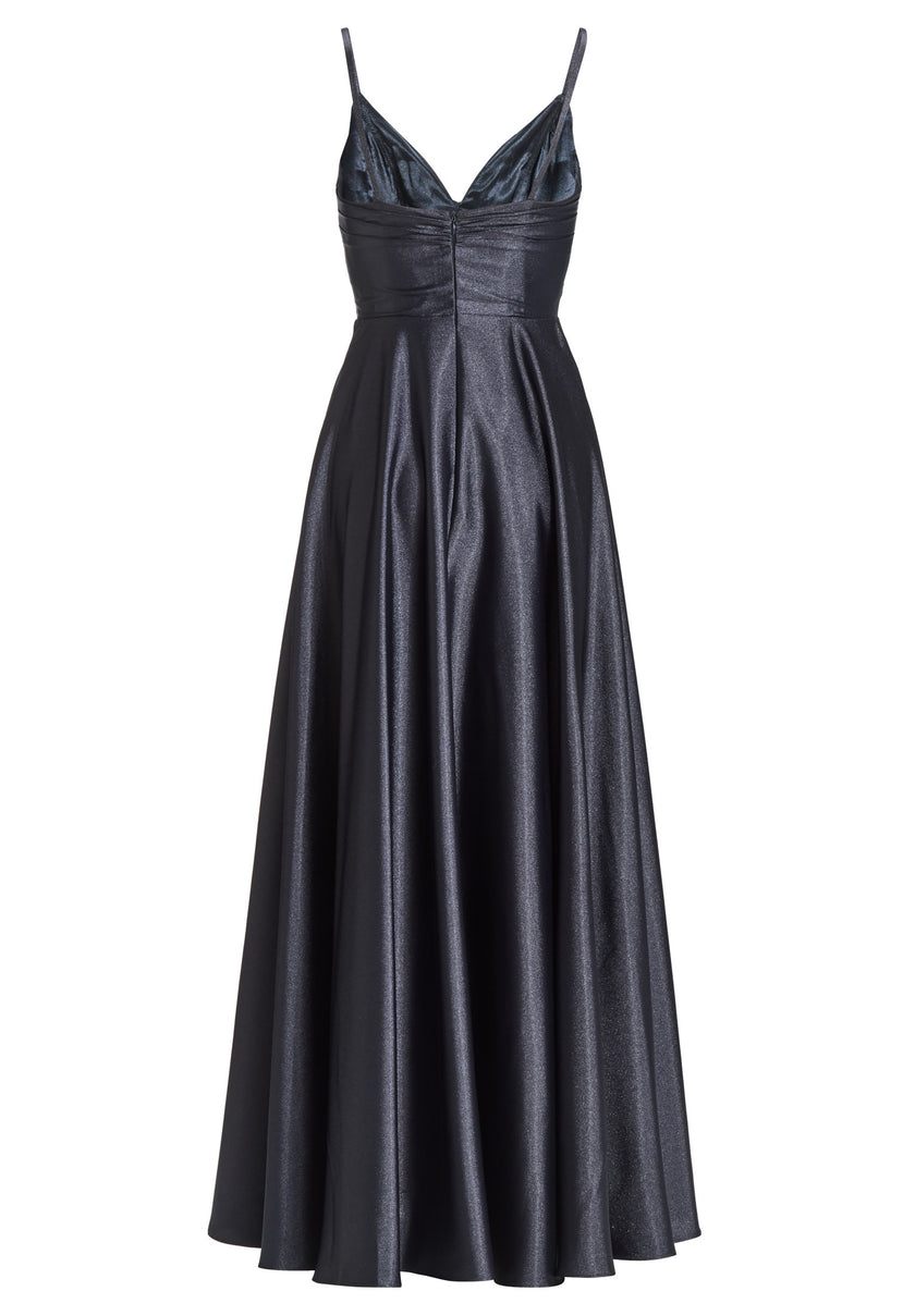 Abendkleid - mit drapiertem Top