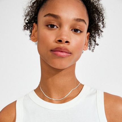 Halskette -NIKITA- versilbert