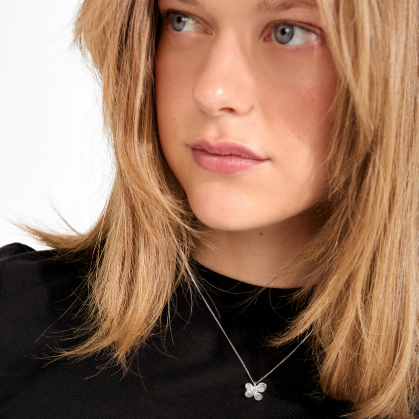 Halskette -AJANI- versilbert