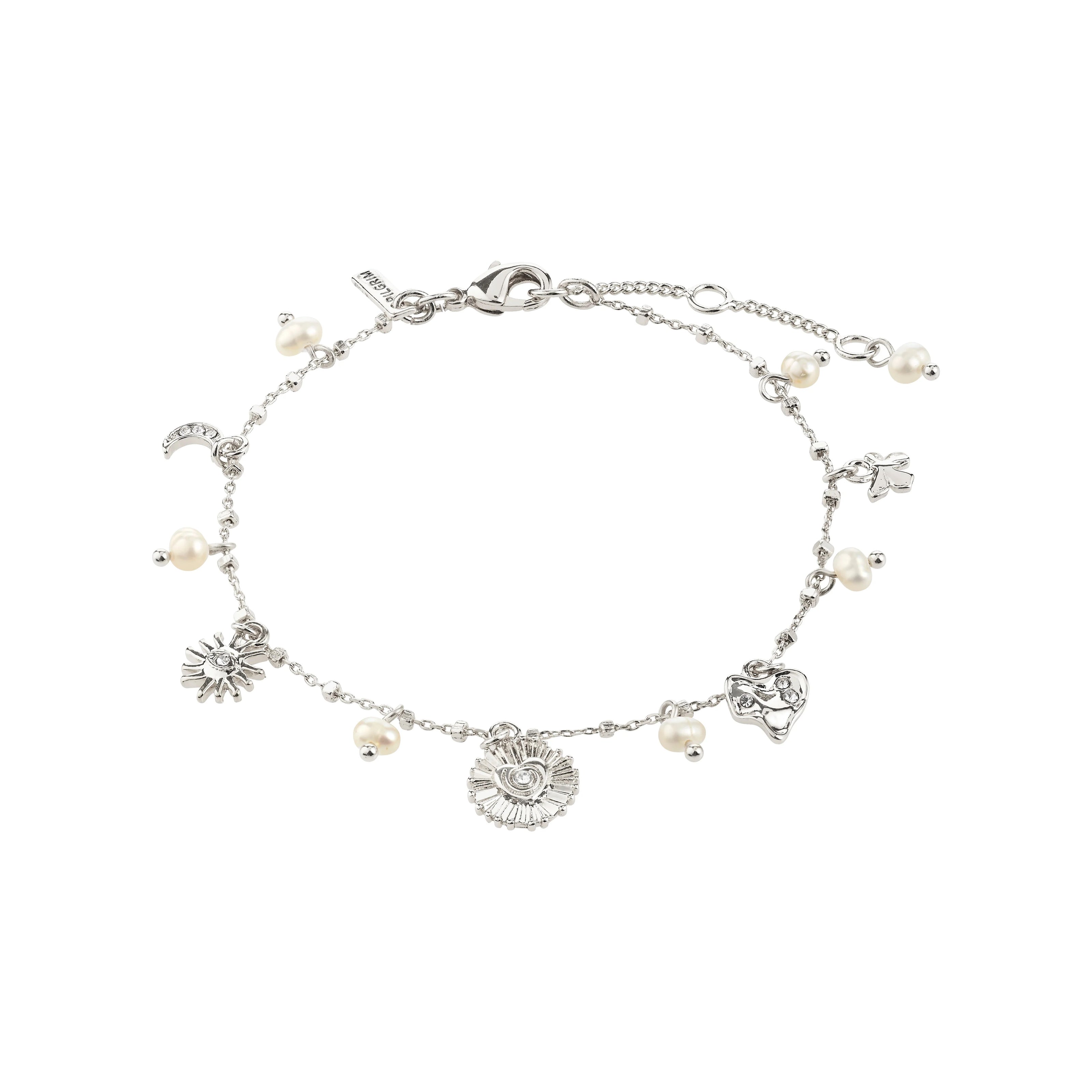 Armband - MYLAN - versilbert