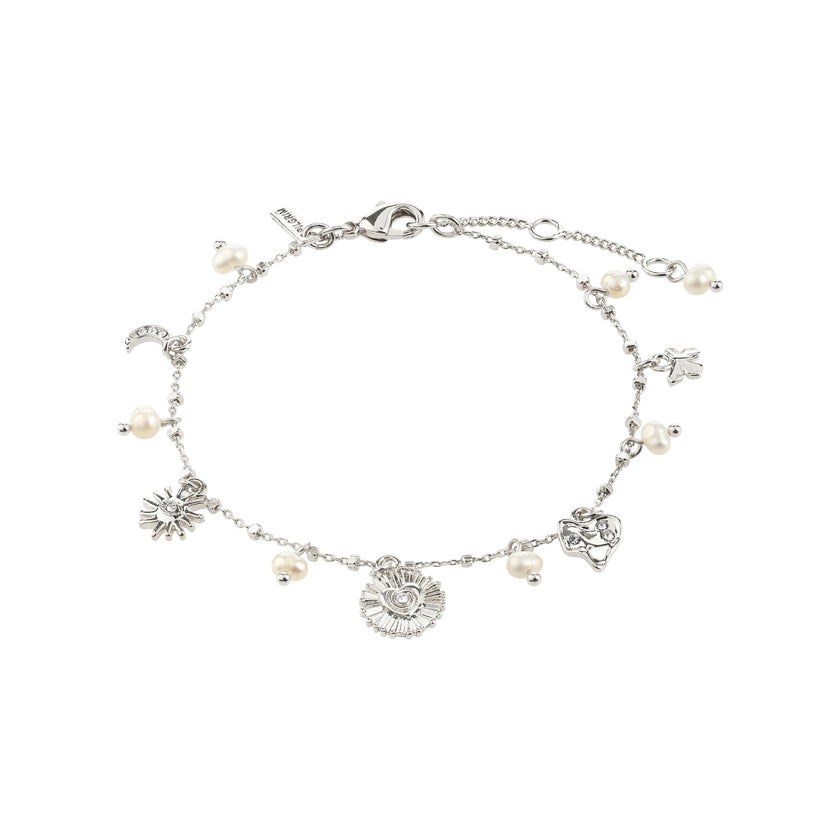 Armband - MYLAN - versilbert