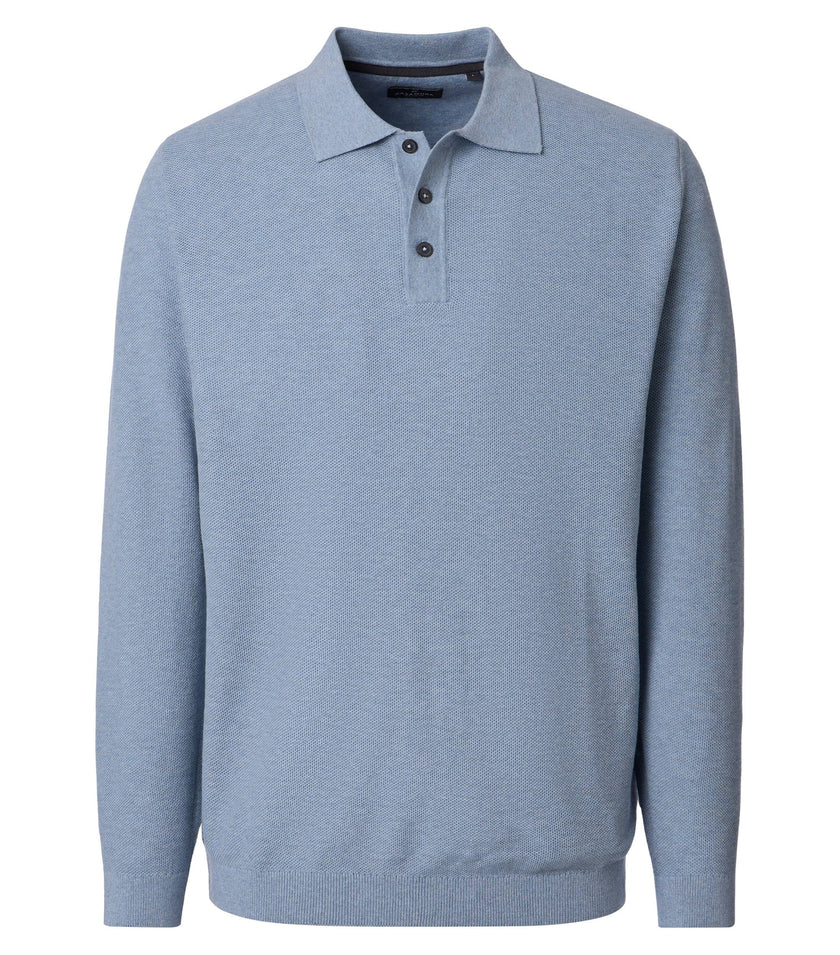Polo-Shirt - Langarm