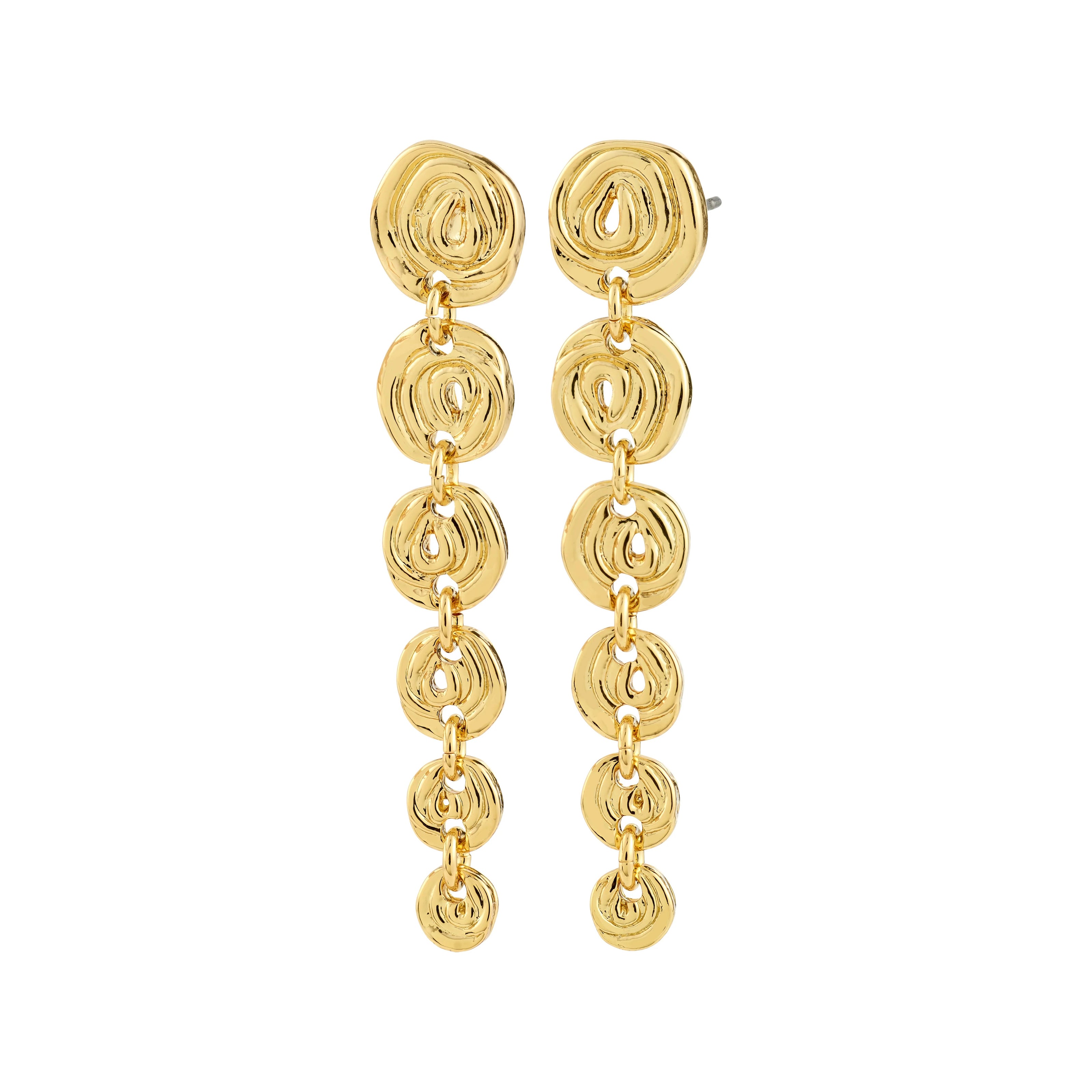 Ohrstecker - AIR -  vergoldet