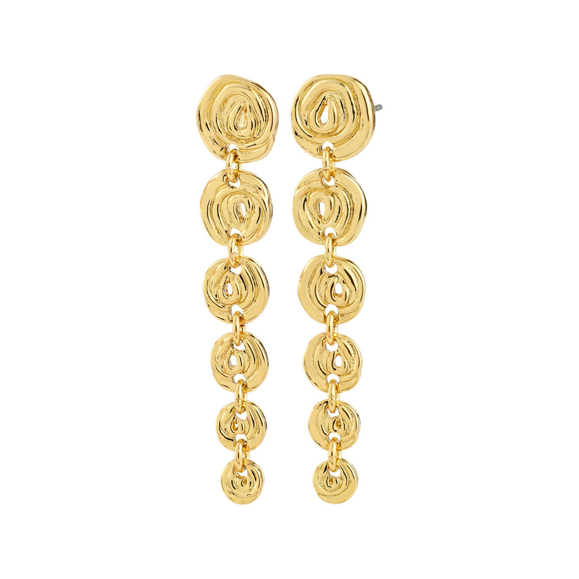 Ohrstecker - AIR -  vergoldet