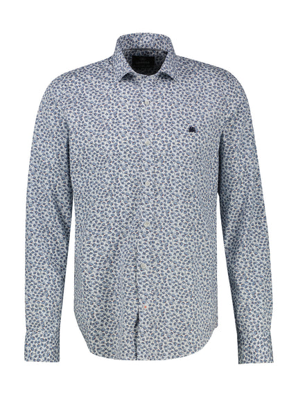 Langarmhemd - Alloverprint