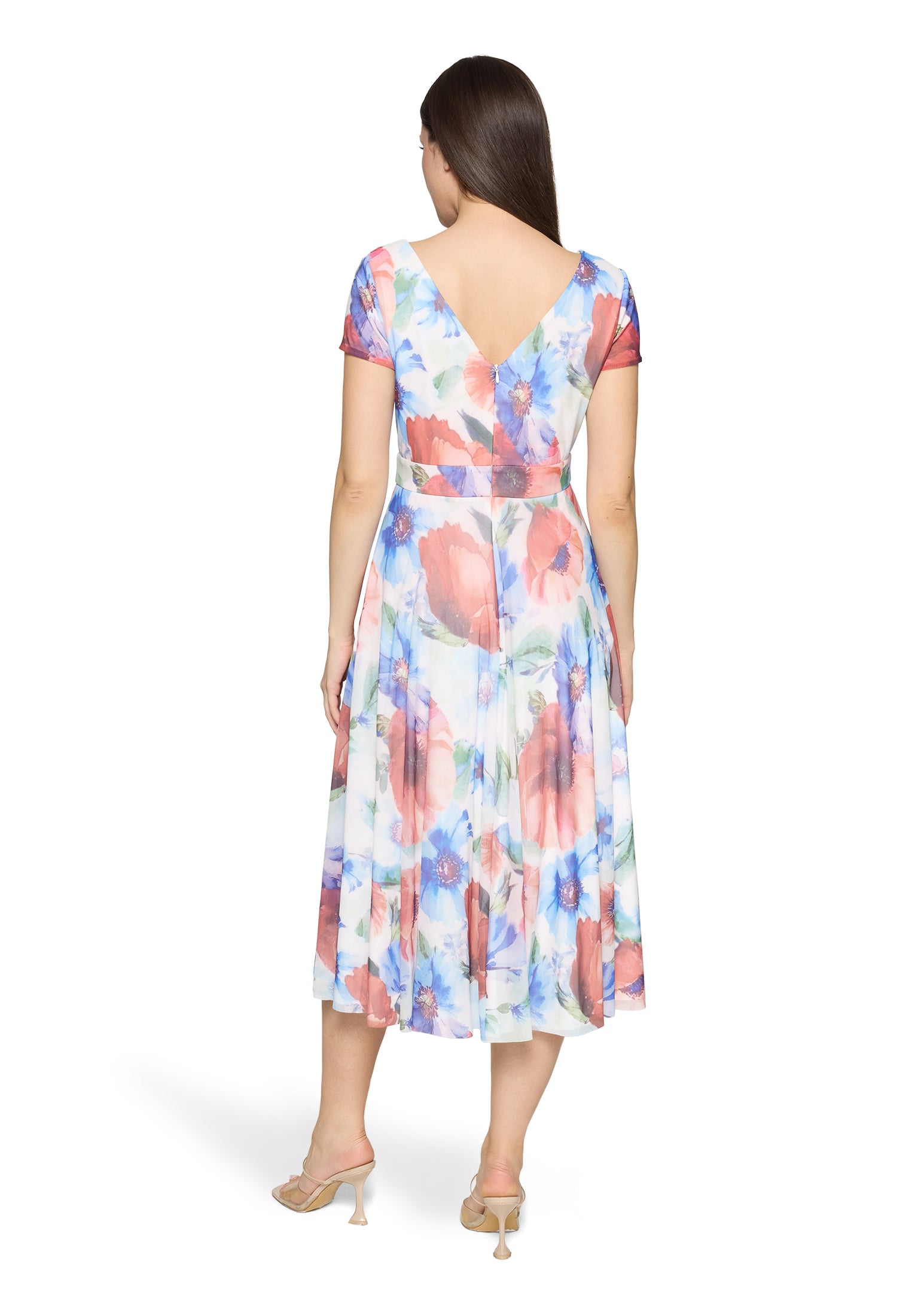 Cocktailkleid - Alloverprint