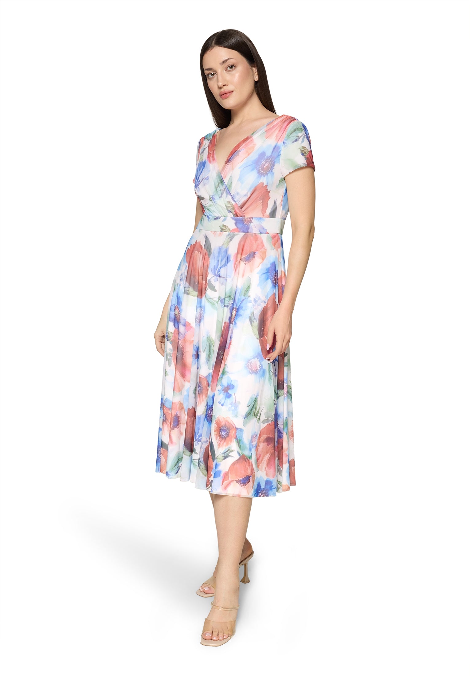 Cocktailkleid - Alloverprint