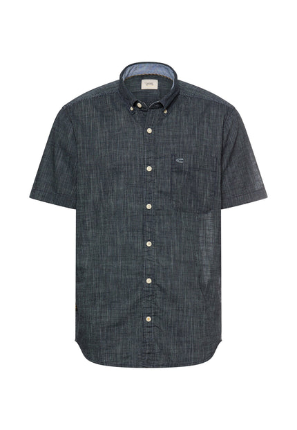 Kurzarmhemd - Button Down Kragen