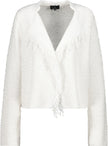 Strickjacke - Fransen