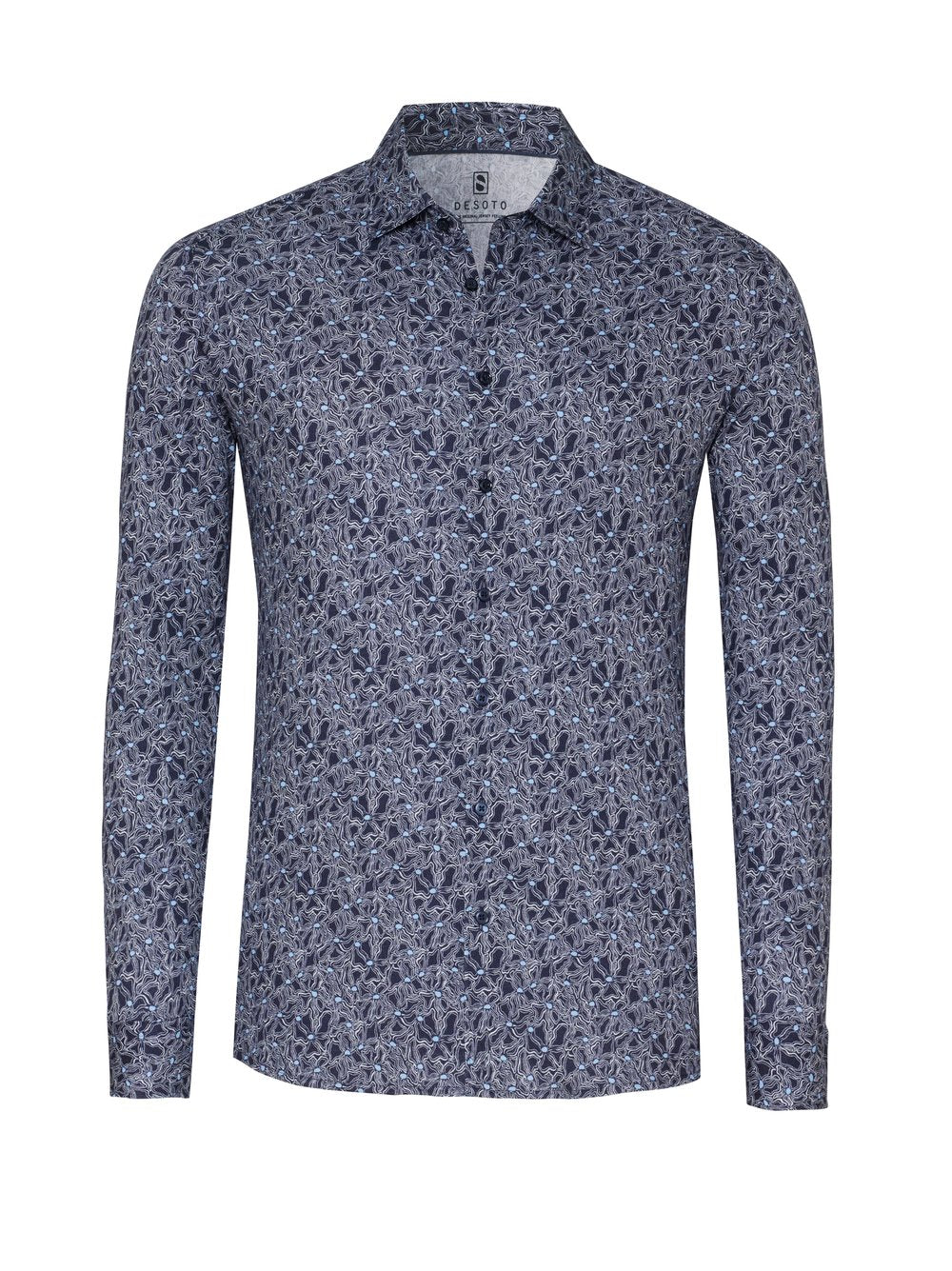 Langarmhemd - Casual Kent 1/1 - Slim Fit