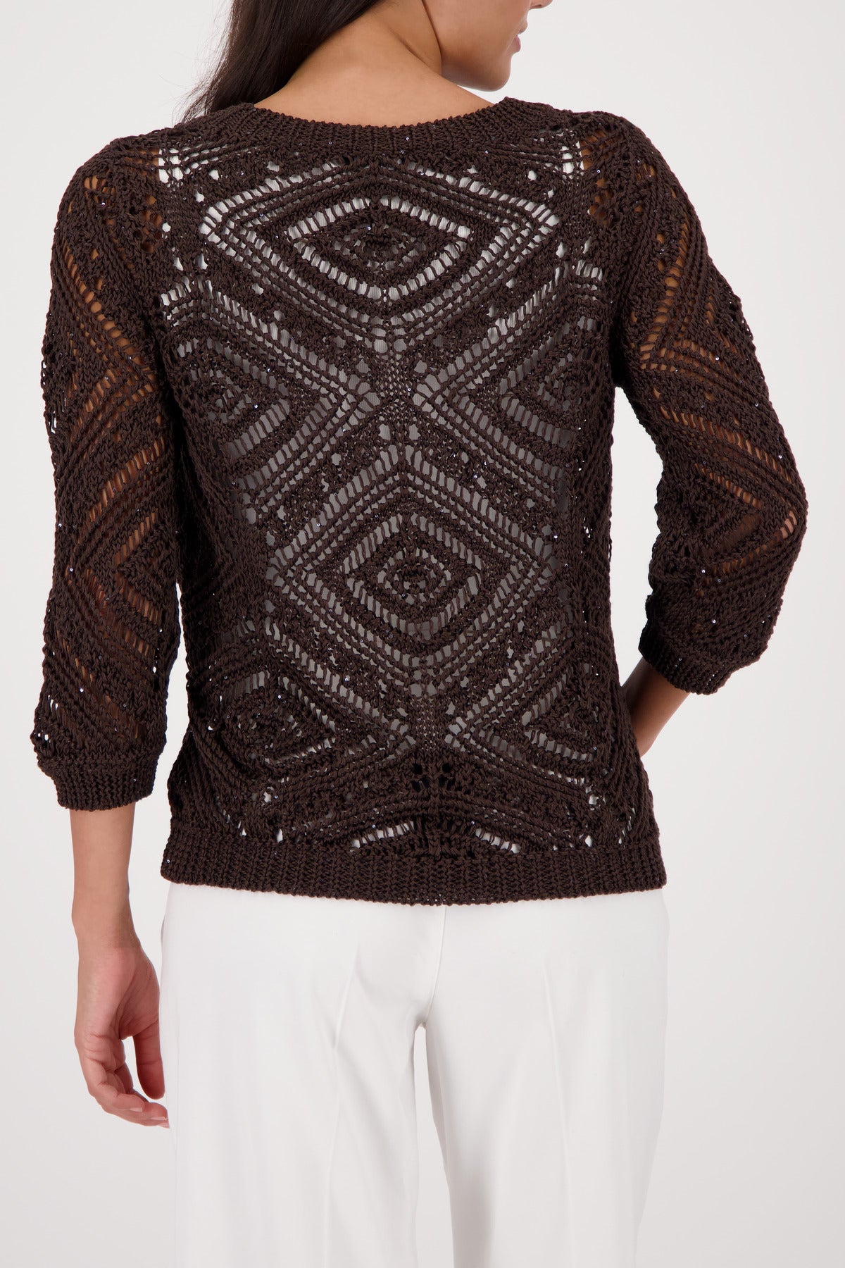 Pullover - Ajourstrick