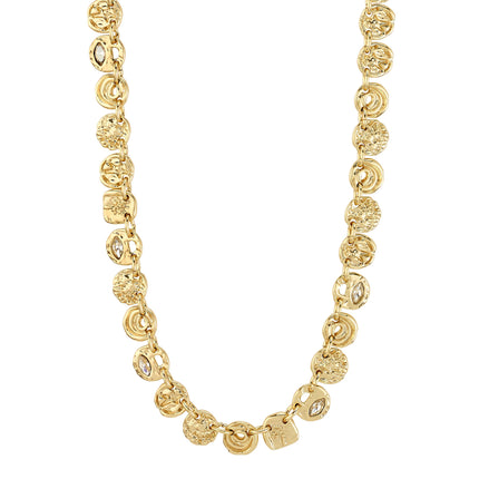 Halskette - FIRE - vergoldet