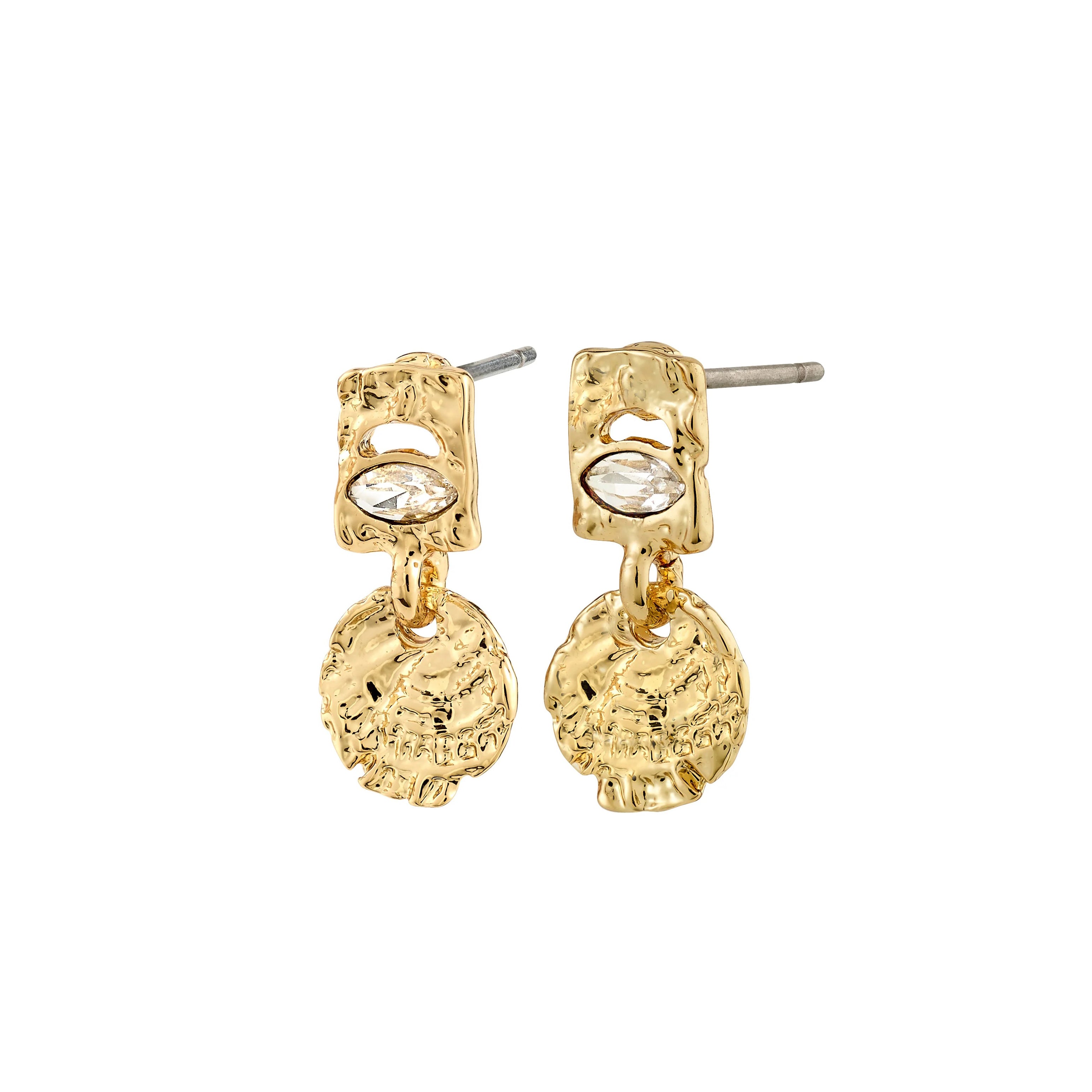 Ohrringe  - FIRE - vergoldet