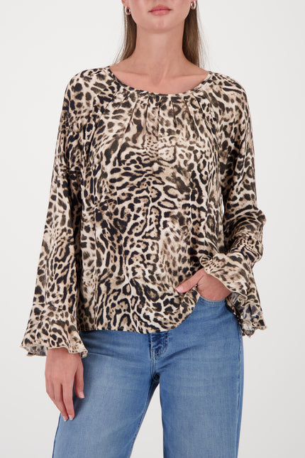 Bluse - Animalprint