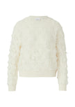 Strickpullover - Fransen