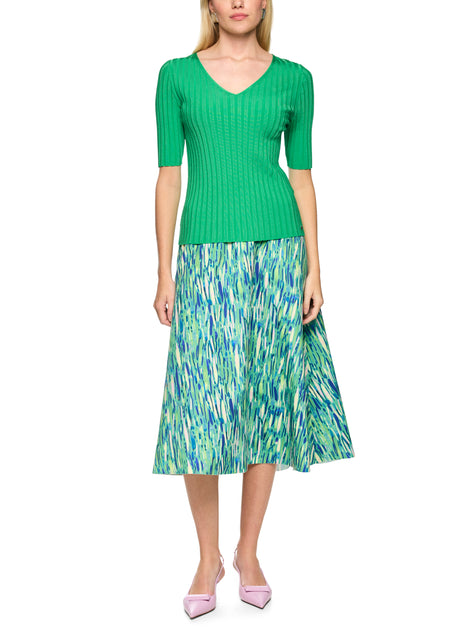 Ripp-Pullover - Feinstrick