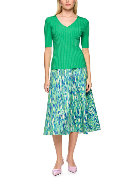 Ripp-Pullover - Feinstrick