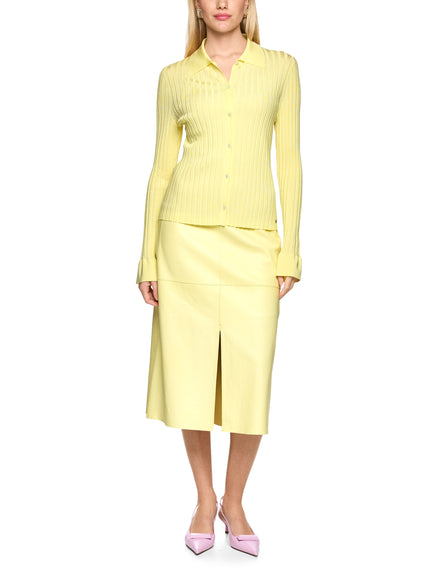 Ripp-Cardigan -Viskosestretch