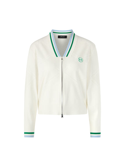 Cardigan - Ajourmuster