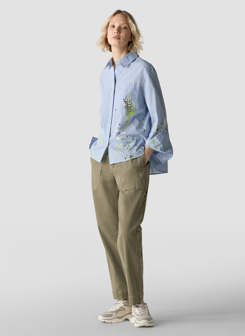 Hemdbluse - Sporty Chic