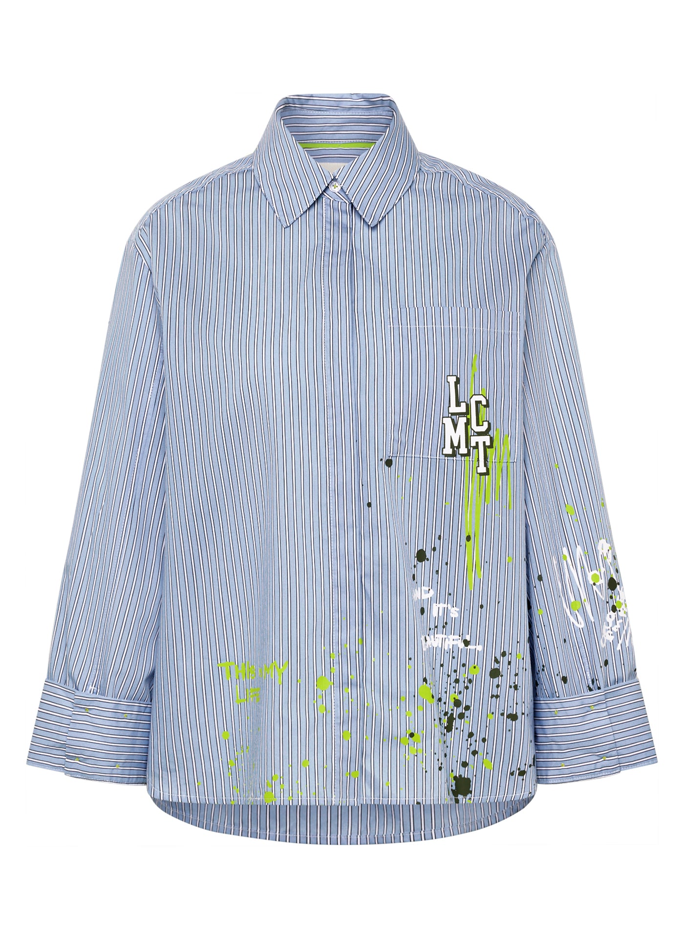 Hemdbluse - Sporty Chic