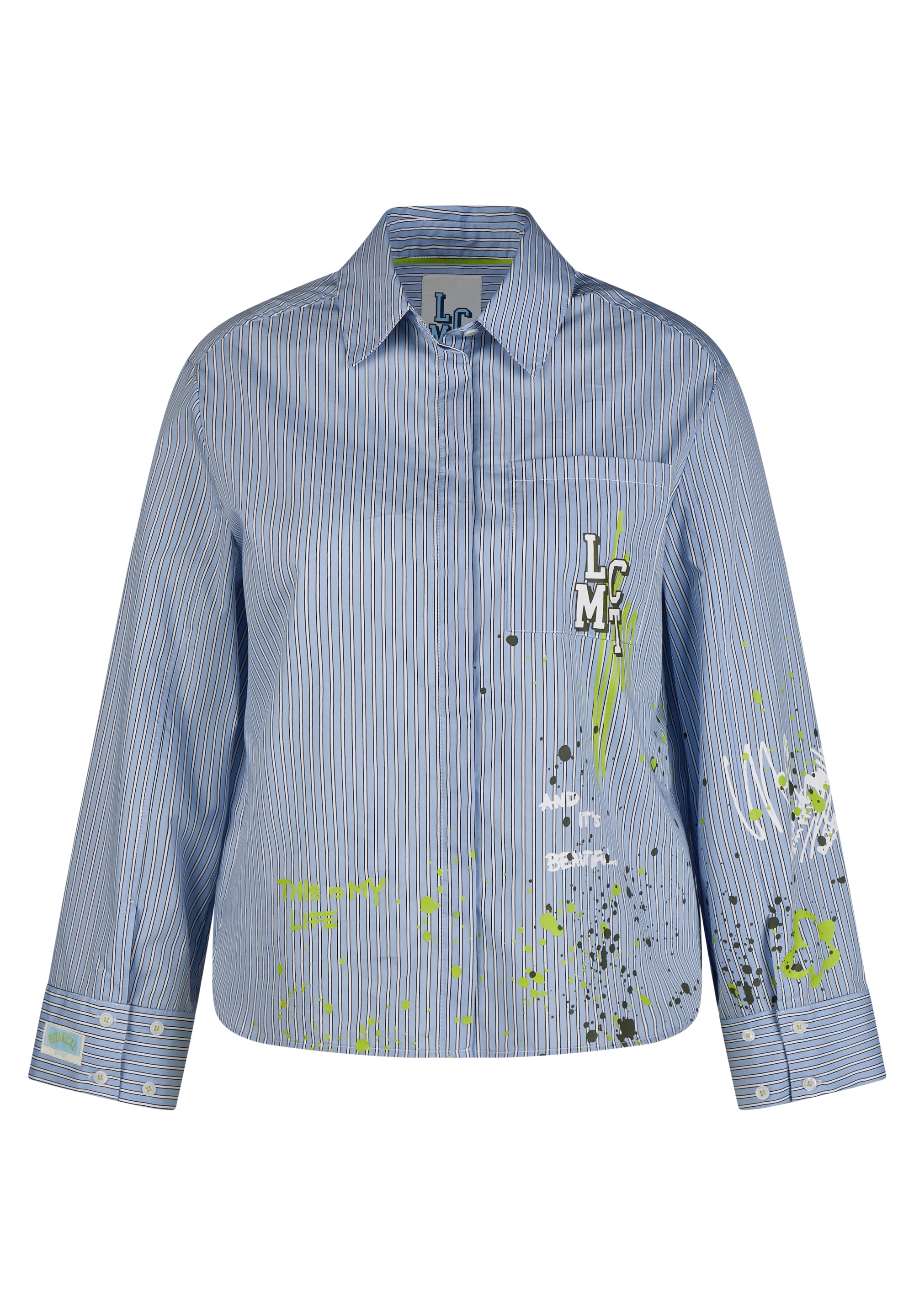 Hemdbluse - Sporty Chic