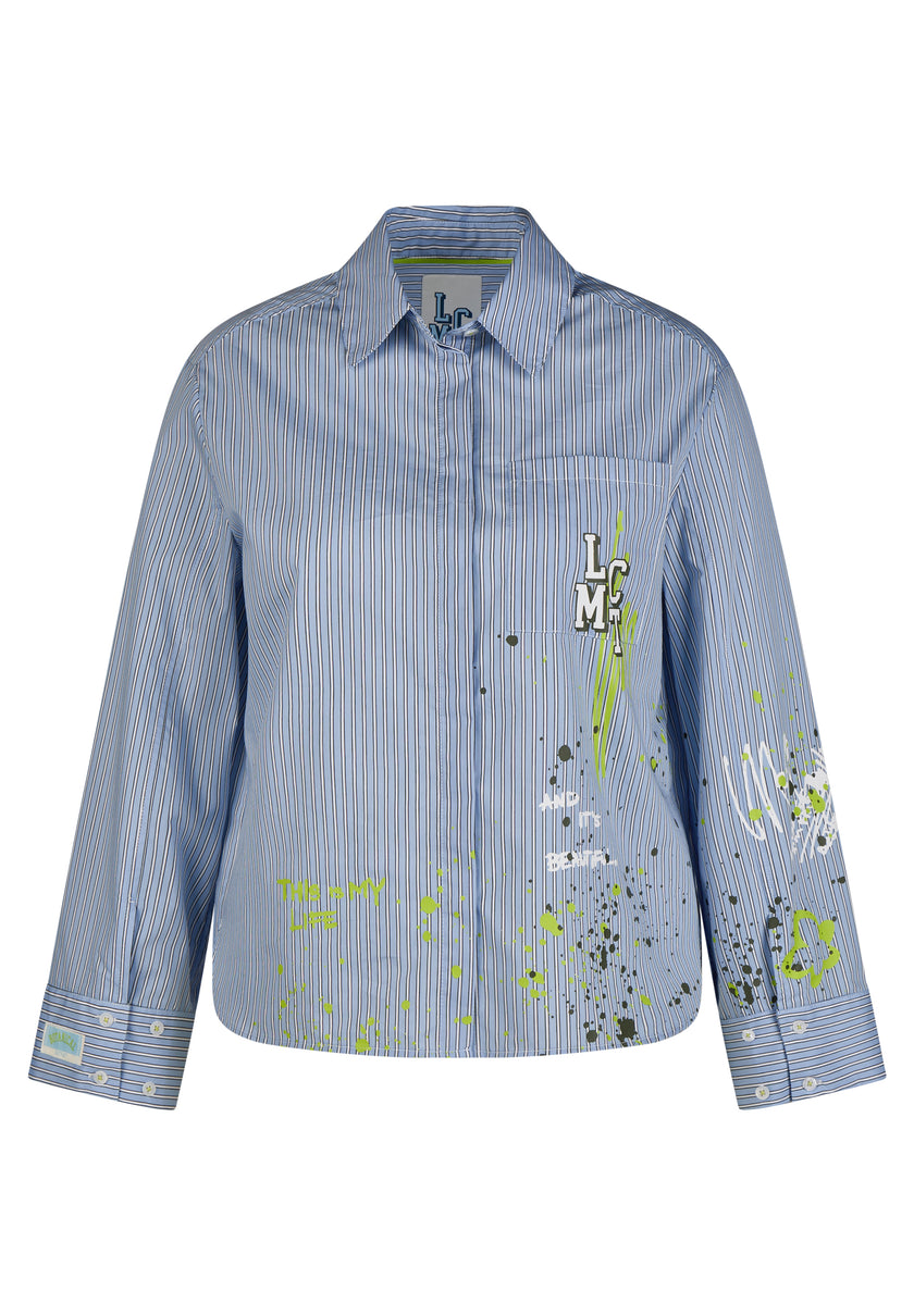 Hemdbluse - Sporty Chic