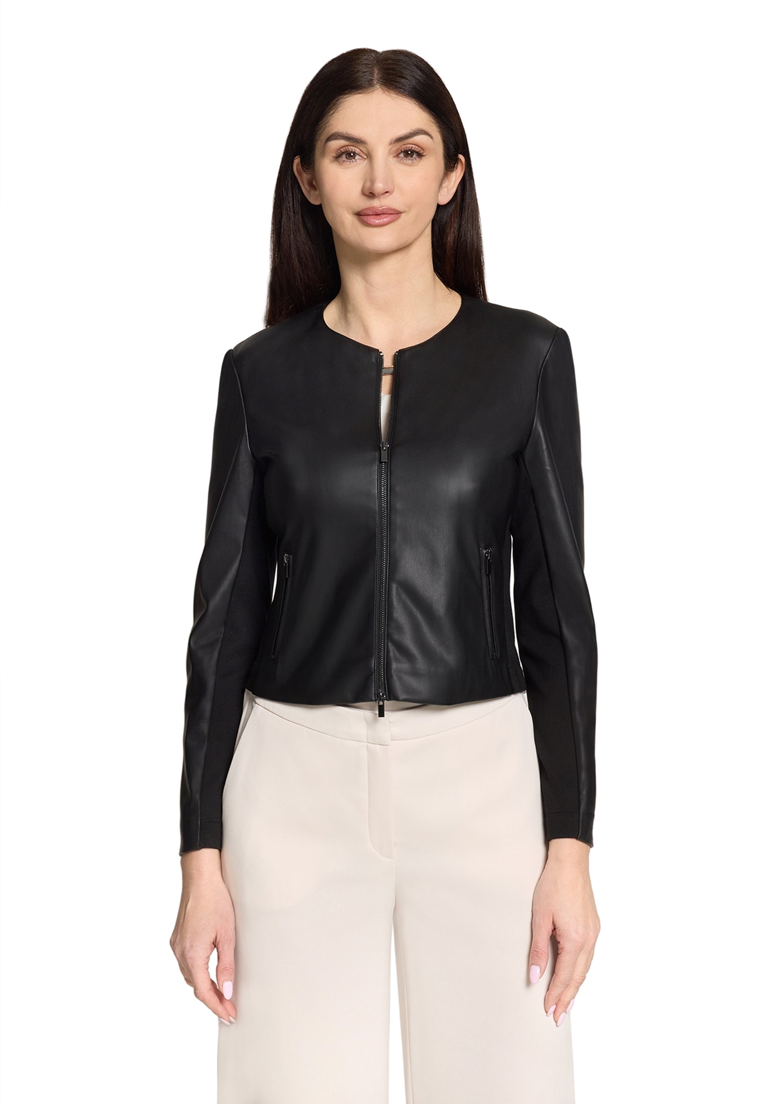 Blazer - Lederimitat