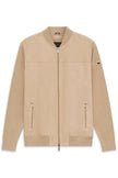 Strickjacke - Materialmix