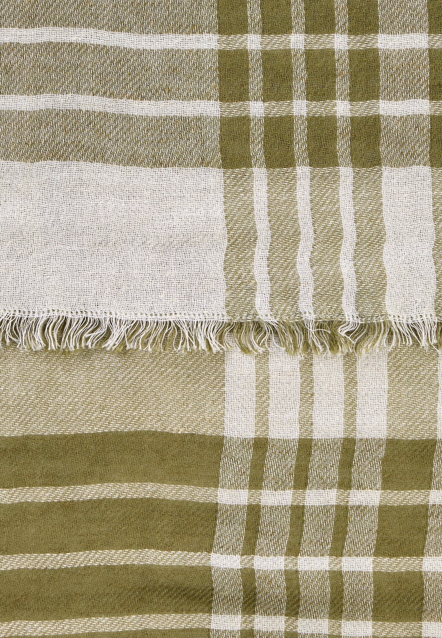 Webschal - Baumwollmix