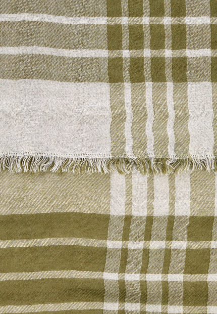 Webschal - Baumwollmix