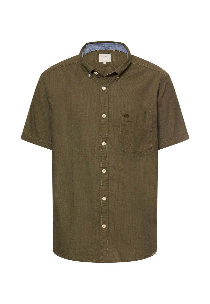 Kurzarmhemd - Button Down Kragen