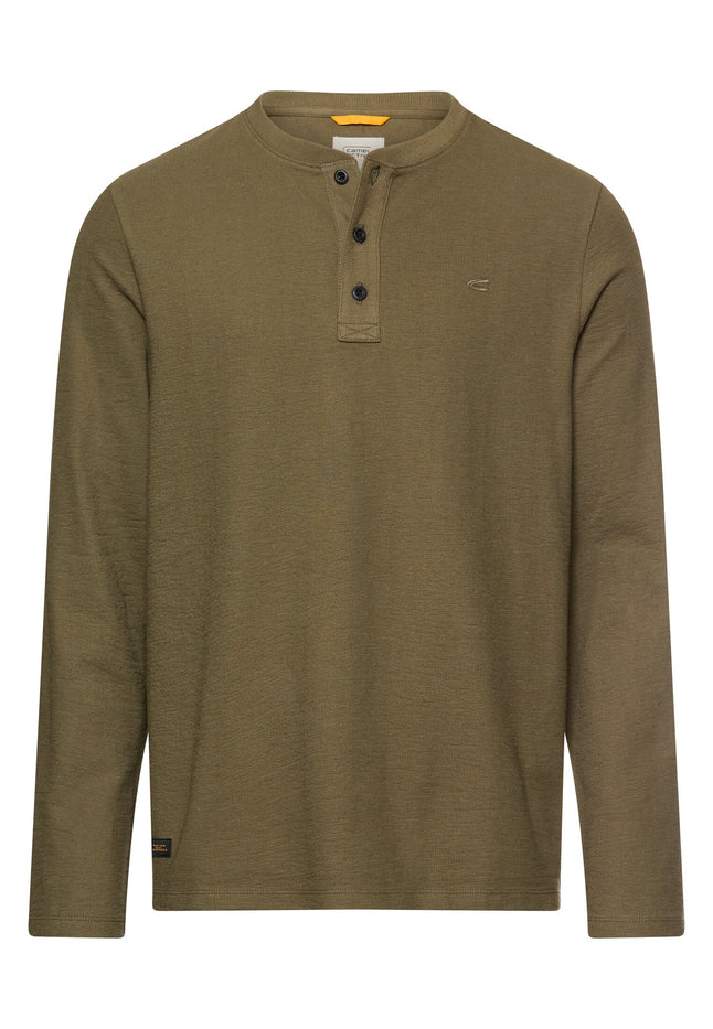 Henleyshirt - Knopfleiste