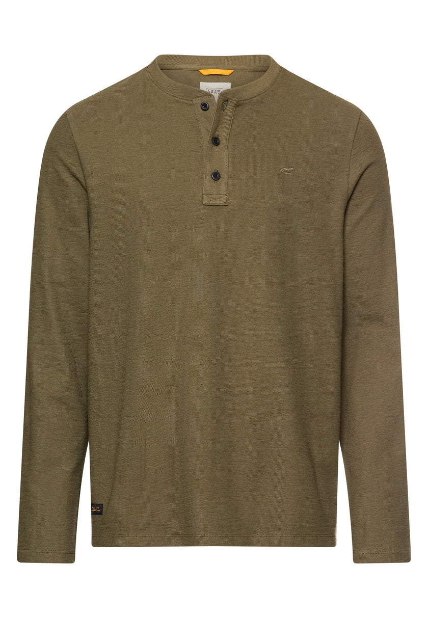 Henleyshirt - Knopfleiste