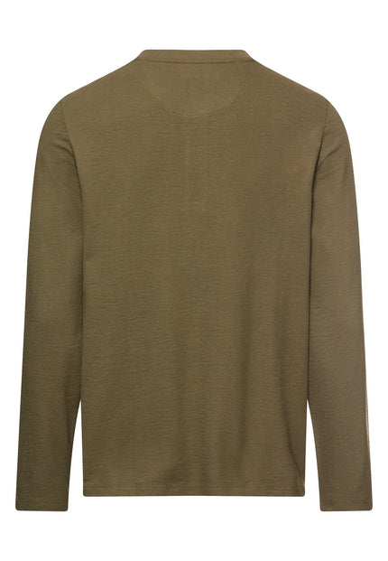 Henleyshirt - Knopfleiste