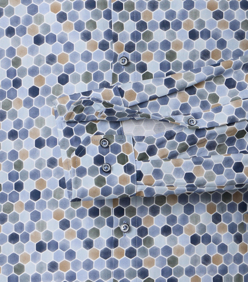 Langarmhemd - Slim Fit