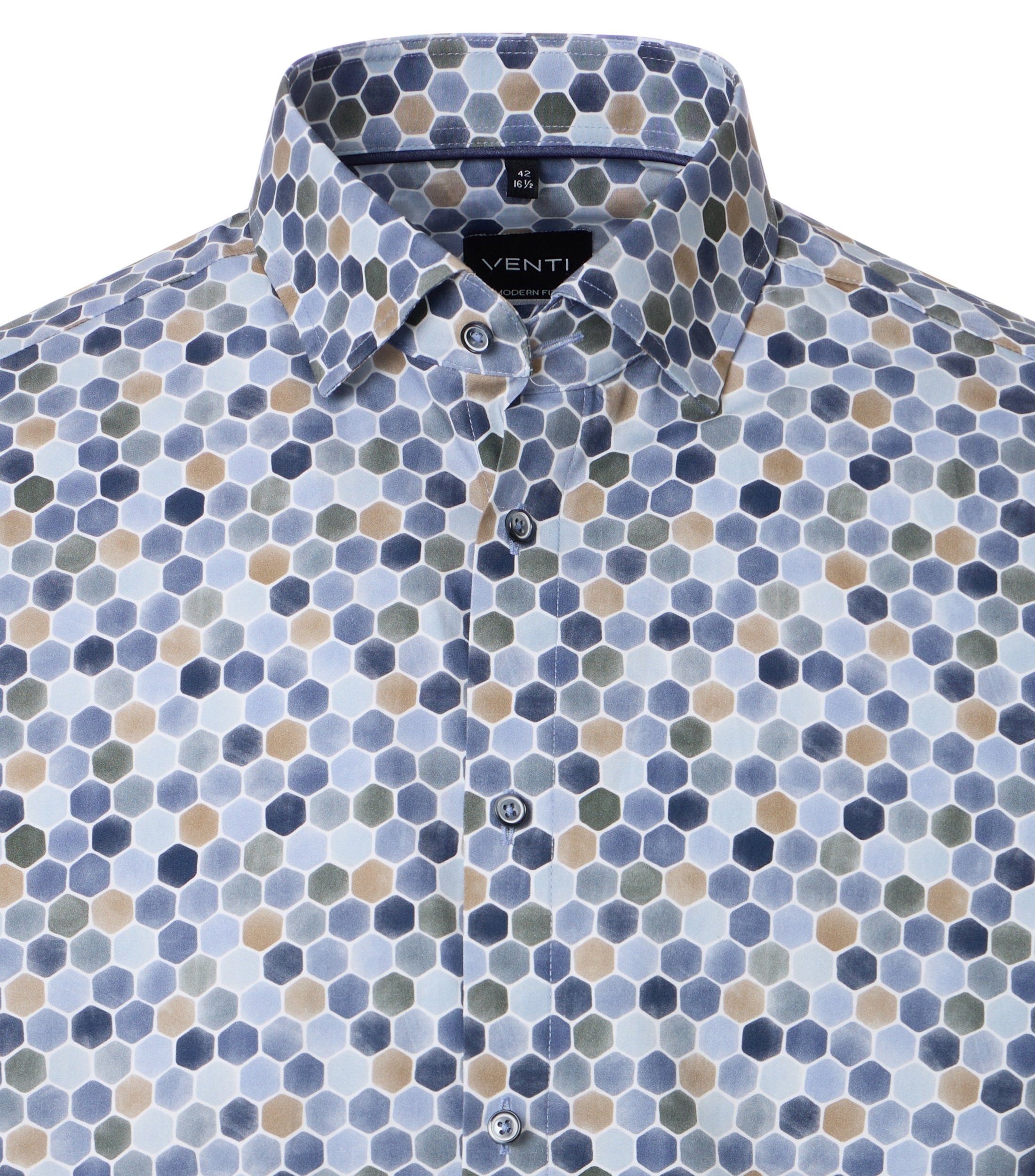 Langarmhemd - Slim Fit