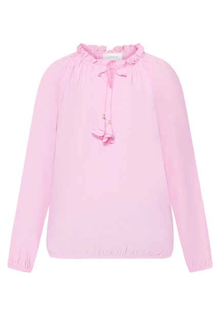 Bluse - Rüschenkragen